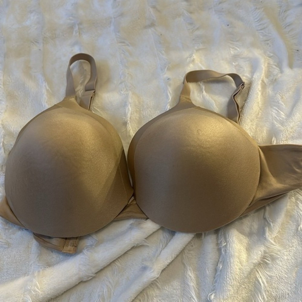 Cream Bra T- SHIRT by Madeinform 36D- BRAS #17💙 NWOT - Picture 5 of 6